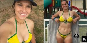 Popular / ¡Campeona liberteña mostró el bronceado de futbolista!