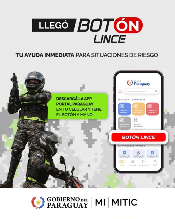 Presentan “Botón Lince” para asistencia más rápida de la policía - Portal Digital Cáritas Universidad Católica