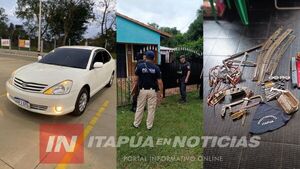 CONTINÚA LA INVESTIGACIÓN DEL HURTO DE UN VEHÍCULO EN JOSÉ LEANDRO OVIEDO