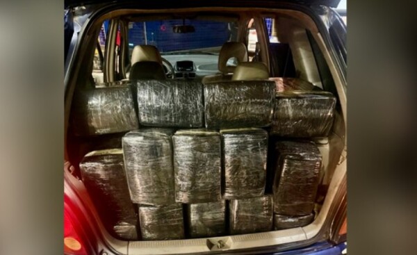 Paraguayo fue detenido con 590,2 kilos de marihuana 