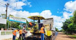 La Nación / Un hito para el Guairá: Dr. Bottrell inicia las primeras obras de asfaltado