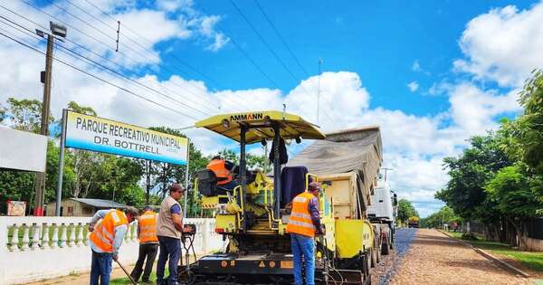 La Nación / Un hito para el Guairá: Dr. Bottrell inicia las primeras obras de asfaltado
