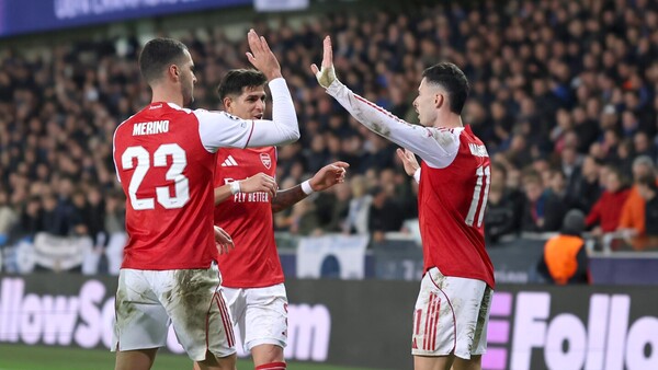 Madueke clasifica al Arsenal con goleada ante el Brujas