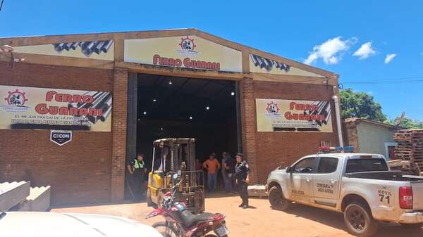 PJC: atracan comercio y se llevan la recaudación del día - Policiales - ABC Color