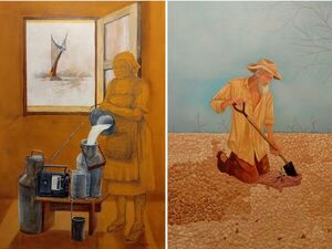 "Expresiones", muestra colectiva de veinte artistas en el Cabildo