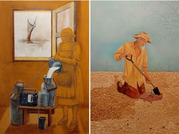 "Expresiones", muestra colectiva de veinte artistas en el Cabildo