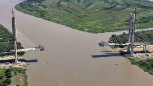 Puente de la Bioceánica: a solo 160 metros para unir a Paraguay y Brasil - Noticias del Chaco - ABC Color