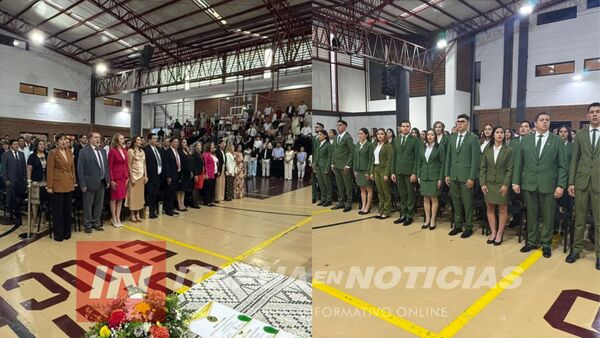UNAE REALIZÓ LA GRADUACIÓN DE FORMACIÓN DOCENTE EN UNA EMOTIVA CEREMONIA