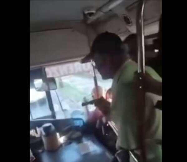 Video: buscan a pasajero armado que amenazó al chofer de un colectivo - Policiales - ABC Color