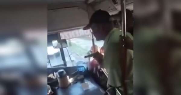Diario HOY | VIDEO | Pasajero amenaza con revólver a chofer de ómnibus