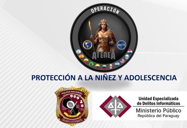 Operación Atenea: Paraguay se suma al operativo continental contra el crimen que explota a niñas, niños y adolescentes