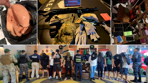 Allanamientos simultáneos en busca de asaltabancos deja 10 capturados en CDE