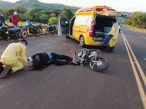 Motociclista muere tras ser atropellado por un camión en Amambay - Policiales - ABC Color