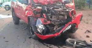 La Nación / Conductor ebrio: un motociclista muere tras ser embestido por una camioneta