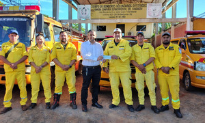 Con aportes gubernamentales, Bomberos de Coronel Oviedo se preparan para un fin de año con mayor demanda de emergencias - OviedoPress