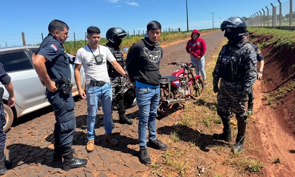 Detienen a joven con orden de captura por asalto a camión de empresa alimenticia en J. Eulogio Estigarribia - OviedoPress