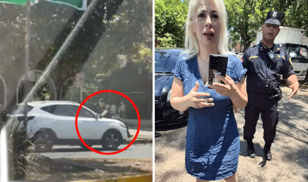 Imputan a conductora que llevó a policía sobre el capó de su rodado - Noticiero Paraguay