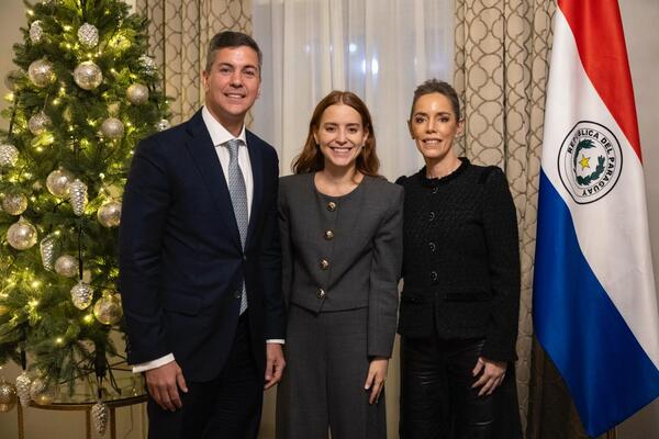 Paraguay reafirma su apoyo a la causa democrática venezolana en encuentro con la hija de María Corina Machado