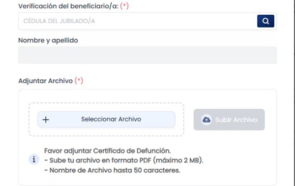MEF lanza app para comunicar fallecimiento de beneficiarios