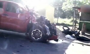 Ebrio atropella a tres motociclistas, un camión tumba y causa una muerte – Prensa 5