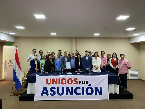 Partidos de oposición cierran acuerdo Unidos por Asunción