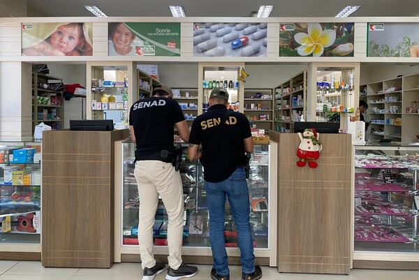 Senad verificó establecimientos farmacéuticos en Pedro Juan Caballero