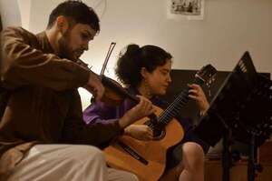 La música de Estuario Dúo se abre camino hacia Brasil con un concierto a cielo abierto - Música - ABC Color