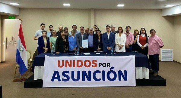 Se oficializa la Alianza Unidos por Asunción de cara a las elecciones municipales de 2026 - ADN Digital