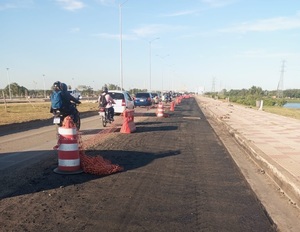 Concluyen las obras civiles del Tramo 3 en la Avda. Costanera Norte conforme al cronograma