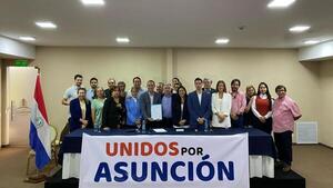 Partidos de oposición inscriben alianza para pugnar por Asunción