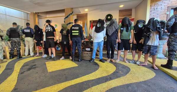 La Nación / Niño de 11 años se encontraba entre los delincuentes detenidos hoy en San Rafael de CDE