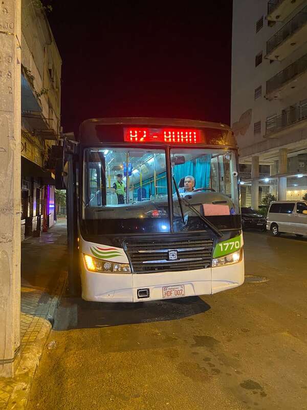 Búho 2 ya conecta Asunción y Limpio con servicio nocturno - Nacionales - ABC Color