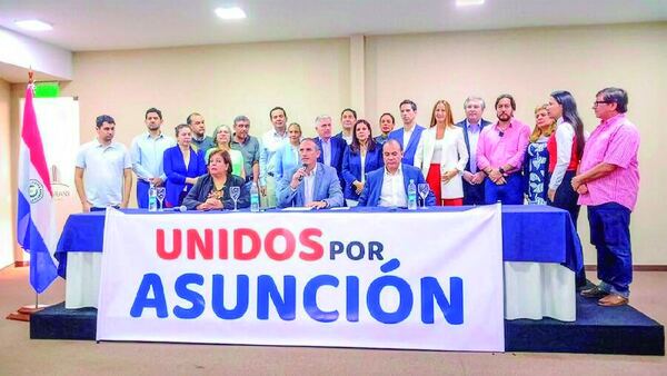 Opositores Inscriben Alianza Unidos por Asunción 2026