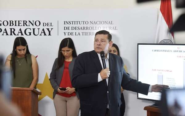 Apoyo tras “perdón” de atrasos con el Indert - Política - ABC Color