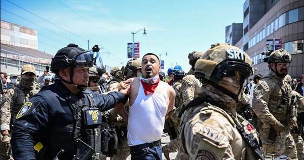 La Nación / Detienen a más de 10.000 migrantes