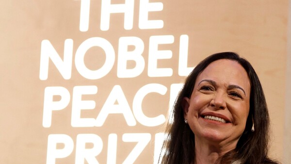 En Oslo, una combativa Machado pide ayuda para liberar Venezuela