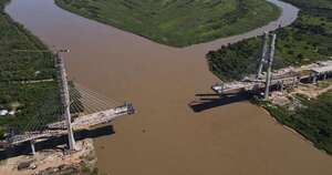 La Nación / Restan solo un tramo de 149 metros para concretar la unión del Puente Bioceánico