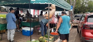 Feriantes agroecológicos de Nueva Alborada habilitan reservas para las fiestas de fin de año