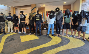 Niño de 11 años se encontraba entre los delincuentes detenidos en CDE - Noticiero Paraguay