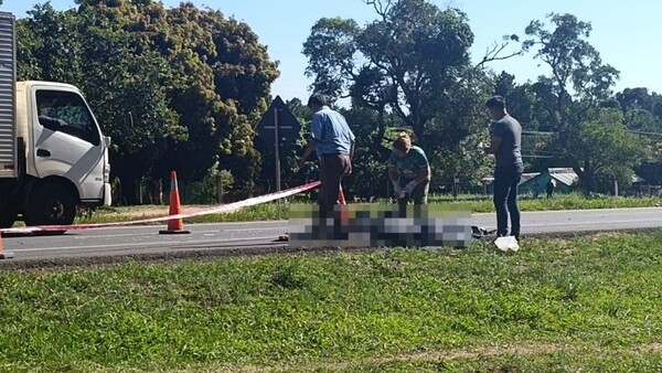 Doña de 66 años murió tras ser arrollada por dos camionetas en Caaguazú