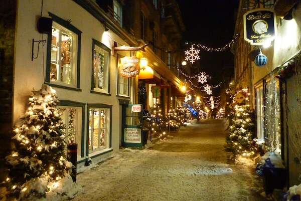 Viaje en el tiempo en Québec: una Navidad nevada con aire de cuento - Viajes - ABC Color
