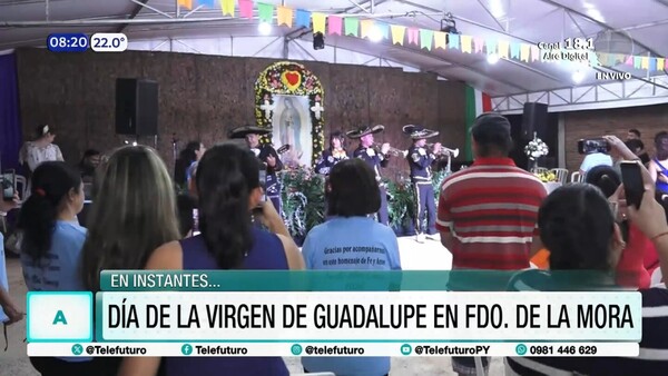 Festejos en honor a la Virgen de Guadalupe
