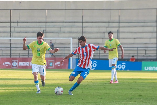 Paraguay cayó nuevamente contra Brasil en amistoso de selecciones sub 16