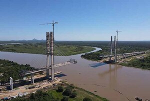 Puente de la Bioceánica, financiado por Itaipú, está cerca de unir a Carmelo Peralta y Puerto Murtinho | DIARIO PRIMERA PLANA