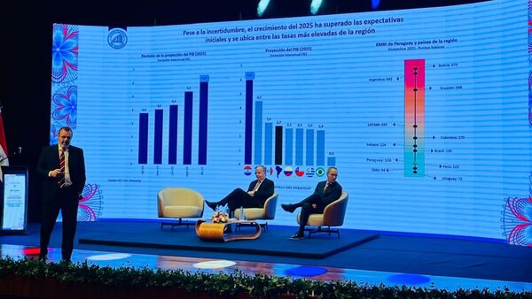 Carlos Carvallo confirmó que Paraguay cerrará el año con un crecimiento del 6%