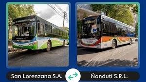 Primeras líneas con transbordo gratuito en el área metropolitana