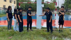 Inauguran la cancha de básquetbol renovada del CRE Juan E. O’Leary - Concepción al Día