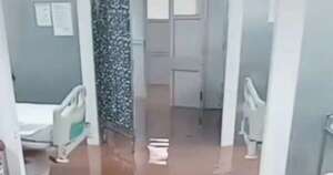 La Nación / Tormenta deja bajo agua al Hospital de Santa Rosa del Aguaray y provoca inundaciones en varios distritos de San Pedro