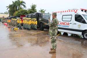 Alerta por tormentas: Fuerzas Armadas alistan la “Operación Ára Vai” - Nacionales - ABC Color