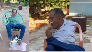 Todo hace con los pies: la historia del señor que nació sin brazos